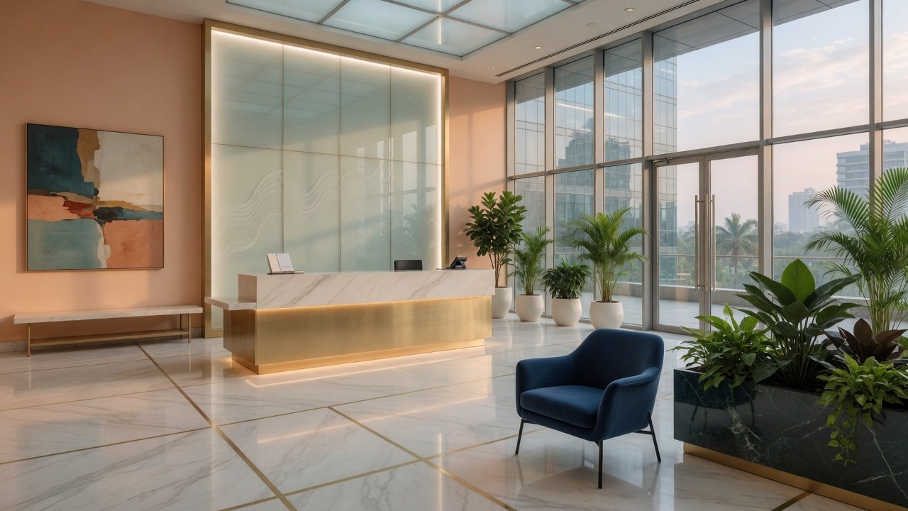 Corporate lobby